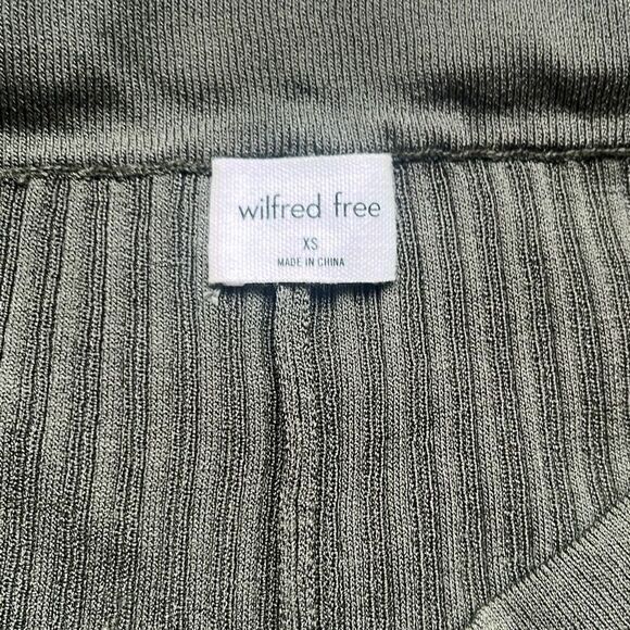 Aritzia Olive Flare Pants - Picture 6 of 11